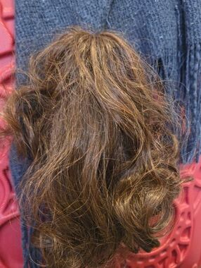 Brown Clip-In / Ponytail Hairpiece - Natural Brown